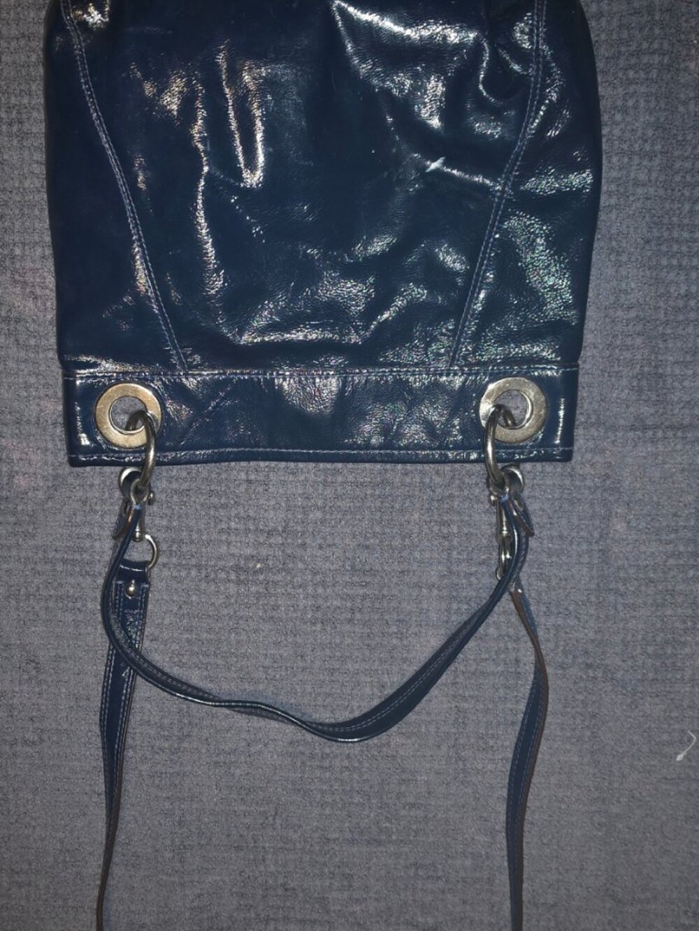 Blue Coach Ashley Hippie shoulder bag - Picture 2 of 6